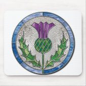 Glasdistel Mousepad (Vorne)