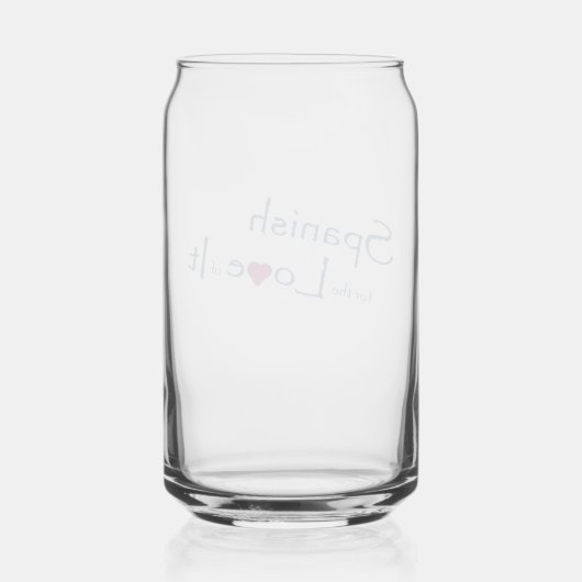 Glasdose Dosenglas (Rückseite)
