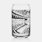 Glasdruck Dosenglas (Vorderseite)