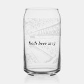 Glasdruck Dosenglas (Rückseite)