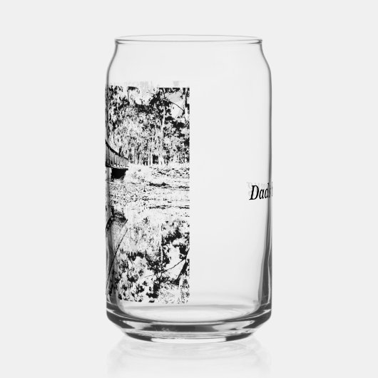 Glasdruck Dosenglas (Links)