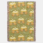 Gläser des Bier-Musters Decke (Vorderseite Vertikal)