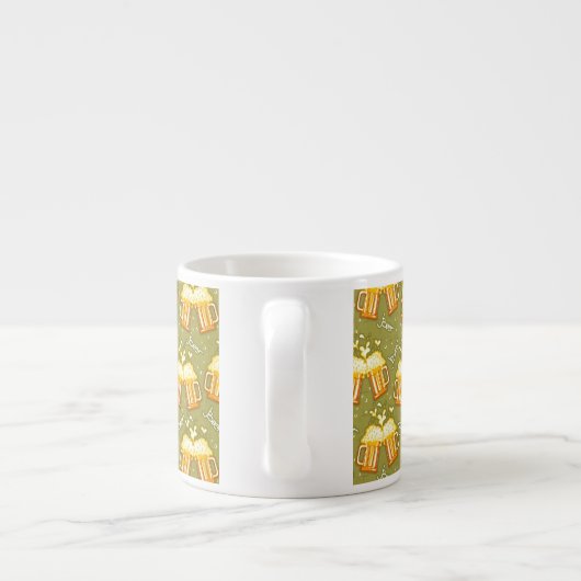 Gläser des Bier-Musters Espressotasse (Rückseite)