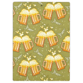 Gläser des Bier-Musters Klemmbrett (Rückseite)