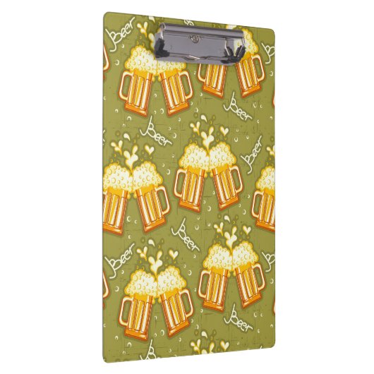 Gläser des Bier-Musters Klemmbrett (Rechts)