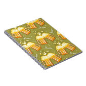 Gläser des Bier-Musters Notizblock (Rechte Seite)