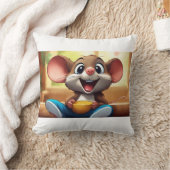 Gläser die Maus Kissen (Decke)