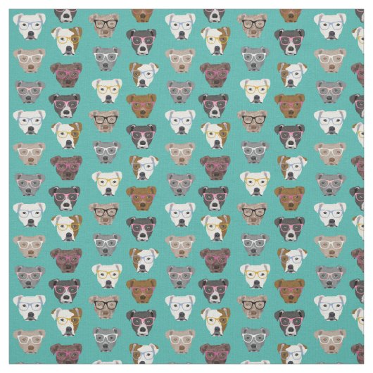 Gläser mit türkisfarbenen Gläsern Stoff (Muster)