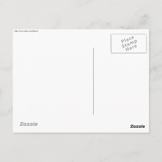 Gläser mit Wasser und Trockeneis Postkarte (Rückseite)