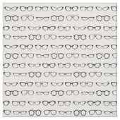 Gläser Niedlich Optiker Schwarz und Weiß Stoff (Muster)