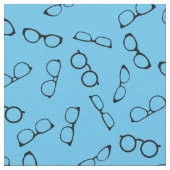 Gläser Niedlich Optometriker Blau Stoff (Nahaufnahme)