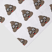 Gläser oh kacken Emoji Seidenpapier (Ausschnitt)