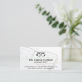 Gläser | Optometrisches Gerät Visitenkarte (Stehend Vorderseite)