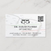 Gläser | QR-Code Visitenkarte (Vorderseite)