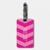 Gläser und Eiffelturm-Paris-Gepäckanhänger Gepäckanhänger (Rückseite vertikal)