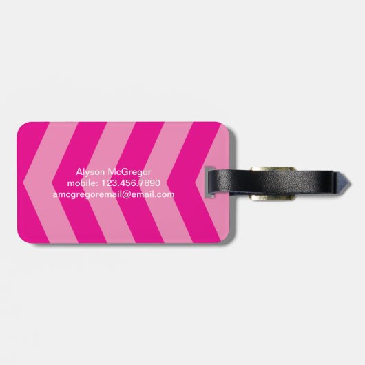 Gläser und Eiffelturm-Paris-Gepäckanhänger Gepäckanhänger (Rückseite horizontal)