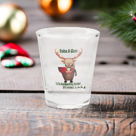 Gläser zum Rentier anheben