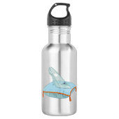 Gläserner Schuh Edelstahlflasche (Vorderseite)