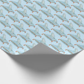 Gläserner Schuh Geschenkpapier (Ecke)