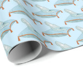 Gläserner Schuh Geschenkpapier (Rolleneckpunkt)