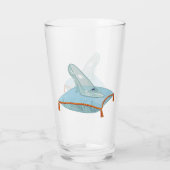 Gläserner Schuh Glas (Rückseite)