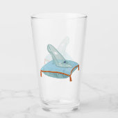 Gläserner Schuh Glas (Vorderseite)