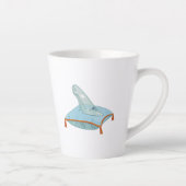 Gläserner Schuh Milchtasse (Rechts)