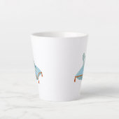 Gläserner Schuh Milchtasse (Vorderseite)