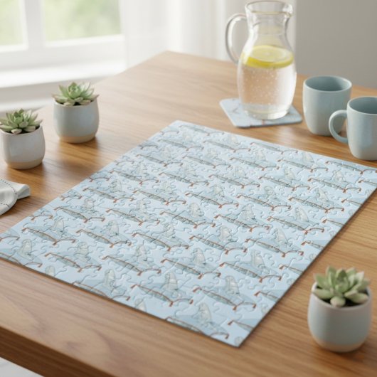 Gläserner Schuh Puzzle