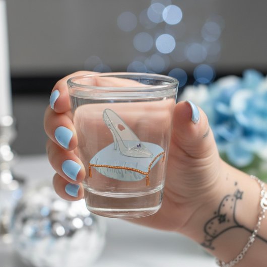 Gläserner Schuh Schnapsglas
