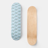 Gläserner Schuh Skateboard (Vorderseite)