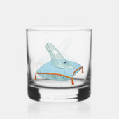 Gläserner Schuh Whiskyglas (Vorderseite)