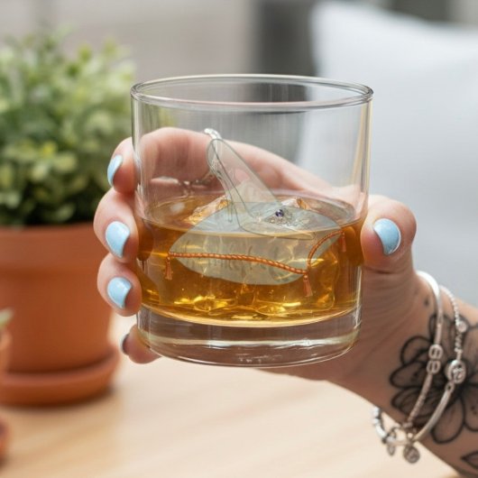 Gläserner Schuh Whiskyglas
