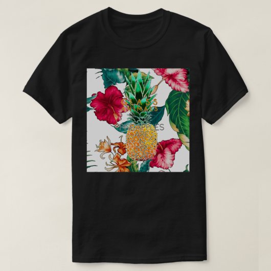 Gläsertiere Ananas T-Shirt (Design vorne)