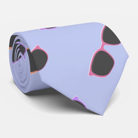 Glases-Multicolored Krawatte (Gerollt)