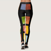 Glasfarben Leggings (Rückseite)