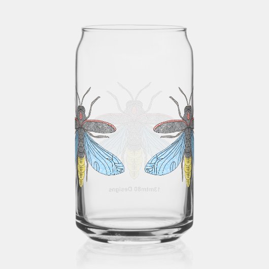 Glasfaser Dosenglas (Rechts)