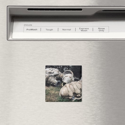 Glasfaser-Friedhofseiskegel Magnet (In Situ (Geschirrspüler))