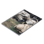 Glasfaser-Friedhofseiskegel Notizblock (Linke Seite)