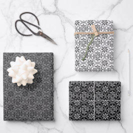 Glasfaser-Papierblätter Geschenkpapier Set