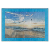 Glasfaser Seascape Schneidebrett (Vorderseite)