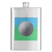 Glasfaserkabel aus nicht rostendem Stahl Flachmann (Vorderseite)