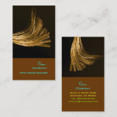 Glasfaserkabel ~ Hi-Tech-Visitenkarten Visitenkarte (Vorne/Hinten)