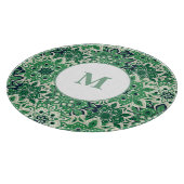 Glasfaserkabel mit grünem Tile Schneidebrett (Ecke)