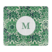 Glasfaserkabel mit grünem Tile Schneidebrett (Vorderseite)