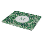 Glasfaserkabel mit grünem Tile Schneidebrett (Ecke)