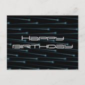 Glasfaserkabel Postkarte (Vorderseite)