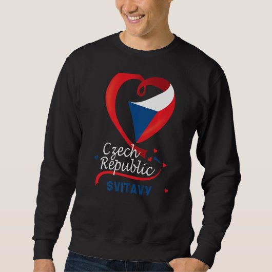 Glasfaserkleidung der Tschechischen Republik Sweatshirt (Vorderseite)