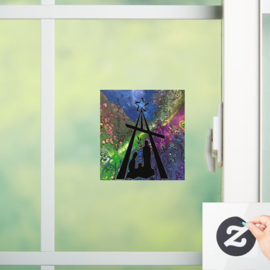 Glasfaserklemmung Fensteraufkleber (Zuhause)