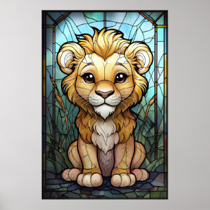 Glasfaserkuppel - Regal Kinderzimmer Art Poster